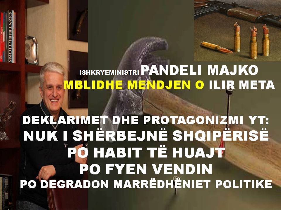 PANDELI MAJKO: MBLIDHE MENDJEN E BËHU BURRË SHTETI