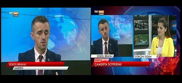 GJENOCIDI ÇAM, SOKOL BRAHAJ FLET PËR HERË TË PARË NË TV'NË SHTETËROR TURK, TRT