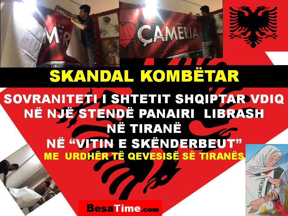 SKANDAL KOMBËTAR (video): SOVRANITETI I SHTETIT SHQIPTAR VDIQ, NË NJË STENDË PANAIRI  LIBRASH, NË TIRANË, NË “VITIN E SKËNDERBEUT”