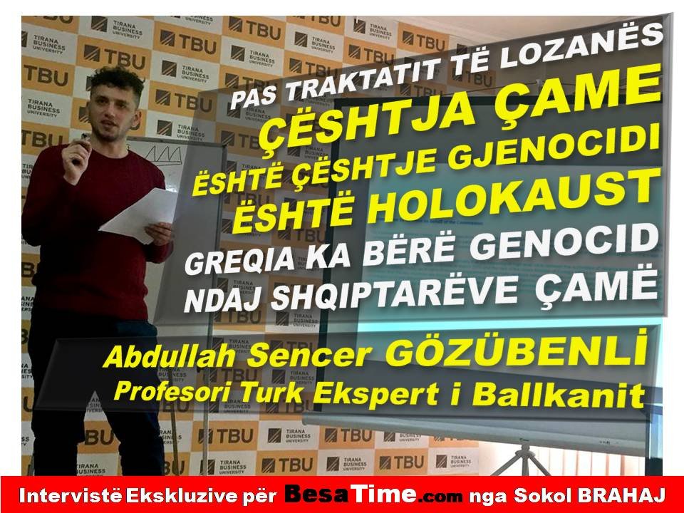 GREQIA KA BËRË GENOCID DHE HOLOKAUST NDAJ SHQIPTARËVE ÇAMË PAS TRAKTATIT TË LOZANËS