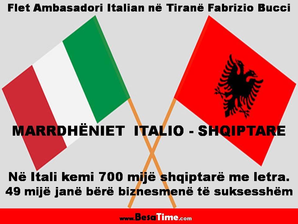 MARRDHЁNIET ITALIO-SHQIPTARE:  Shqiptarët e Italisë dhe Italianët e Shqipërisë