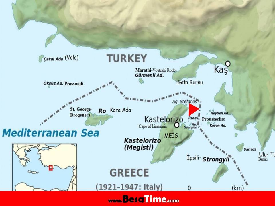 RËNDËSIA E ISHULLIT MEIS NË KONFLIKTIN GREKO-TURK NË DETIN EGJE