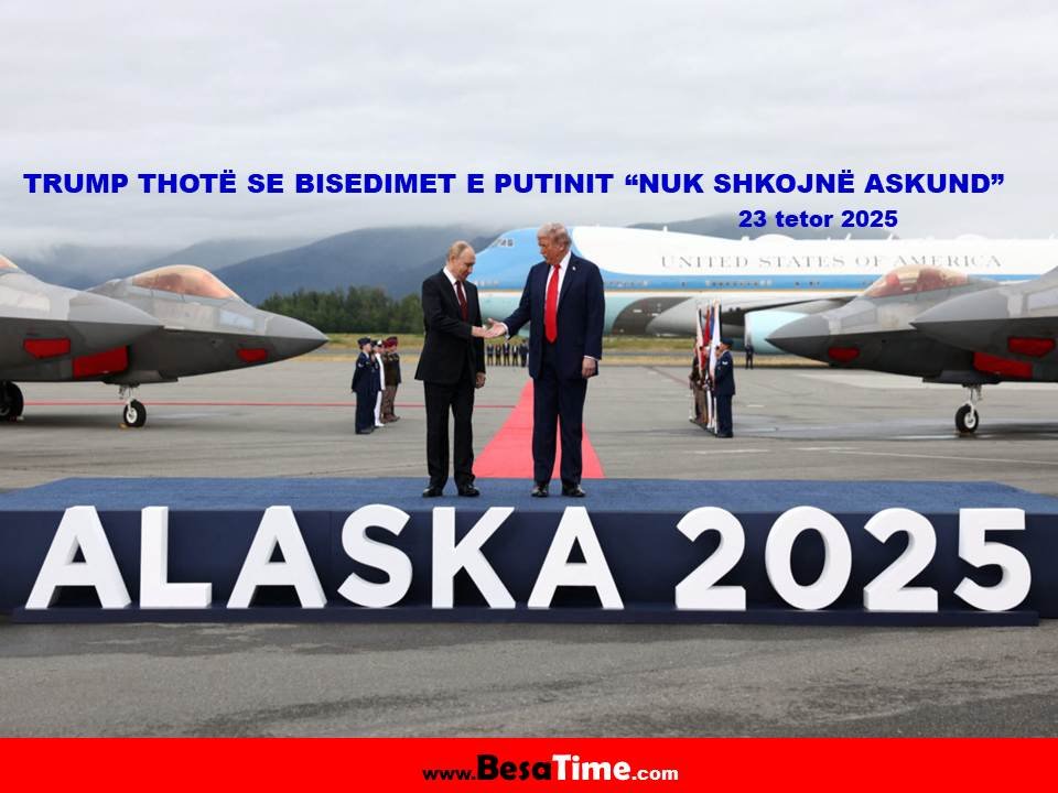 TRUMP THOTË SE BISEDIMET E PUTINIT “NUK SHKOJNË ASKUND”